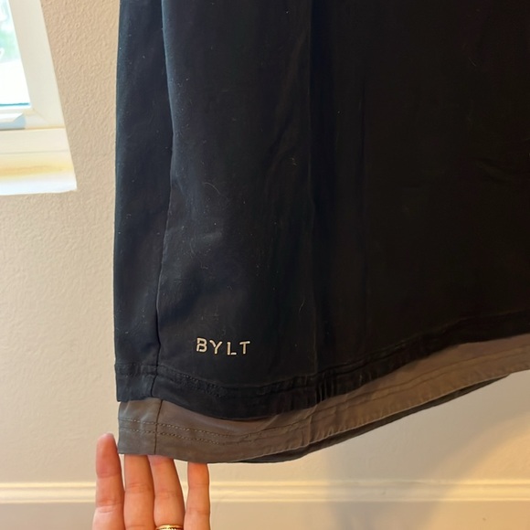 BYLT Black Men's XL Drop Cut Shirt - Picture 4 of 5